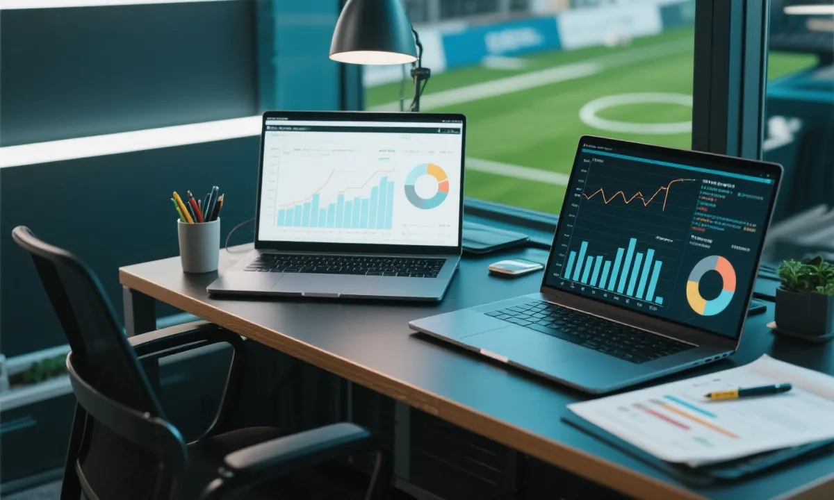 平台对比与数据评估示意图